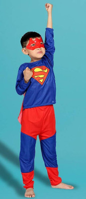 KAVITAENTERPRISE Superman Dress Set Kids Costume Wear