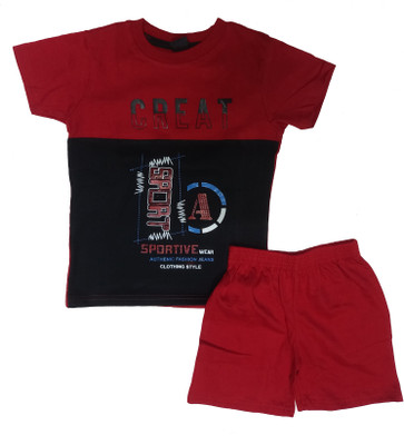 SBN Newlifestyle Boys Casual T-shirt T-shirt(RBK)