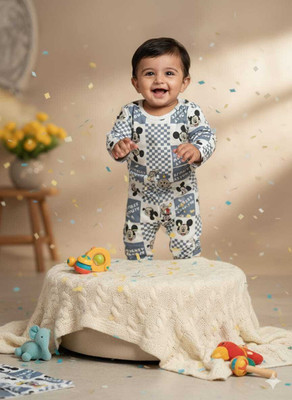 MS BROTHERS Solid Round Neck Casual Baby Boys & Baby Girls Red Sweater