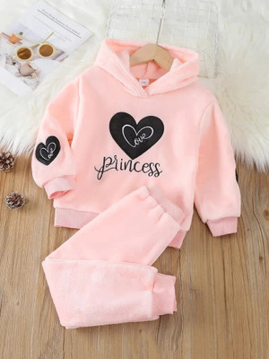 Aviva Fashion Boys & Girls Casual Sweatshirt Trouser(pink)