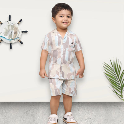 StyleDust Baby Boys & Baby Girls Casual Shirt Shorts(TMQ_PINK)