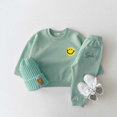 Lilsnuggles Baby Boys & Baby Girls Casual Sweatshirt Pyjama(Mint green)