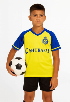 Ryze Boys & Girls Casual T-shirt Shorts(Yellow)