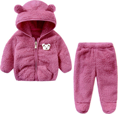 BABY ZONE Baby Suit Set Solid Baby Boys & Baby Girls Suit