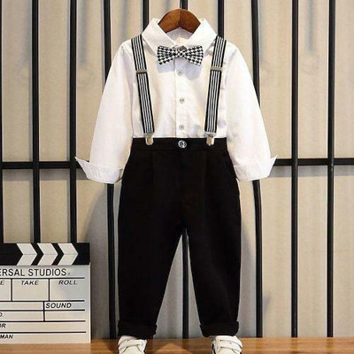 Zikigo Fab Baby Boys & Baby Girls Party(Festive) Shirt Pant(WHITE)