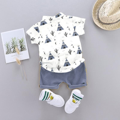 StyleDust Baby Boys & Baby Girls Casual Shirt Shorts(CLASSIC_GREY)