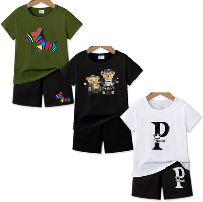 MGRS Baby Boys & Baby Girls Casual T-shirt Shorts(Multicolor)