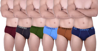CUPATEX Brief For Boys(Multicolor Pack of 6)