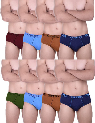 CUPATEX Brief For Boys(Multicolor Pack of 8)