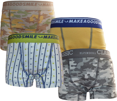 Miracles Of Cotton Castles Brief For Boys(Multicolor Pack of 3)