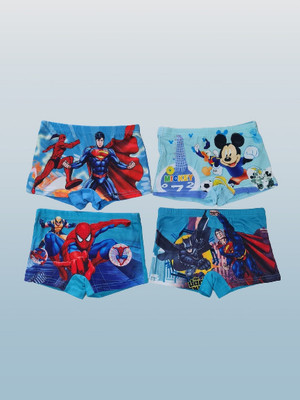 VOZVIE Brief For Boys(Multicolor Pack of 4)