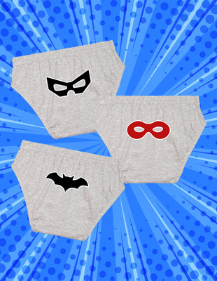 Nusyl Brief For Boys(Grey Pack of 5)