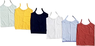 The Window Shop Camisole For Girls(Multicolor, Pack of 6)