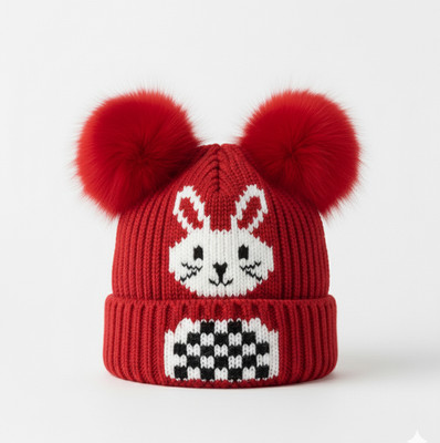 COOL INDIANS Kids Cap(Red)