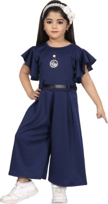CHANDRIKA LIFESTYLE Solid Girls Jumpsuit