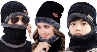 OKARA Fleece Lining for Boys & Girls(Black)