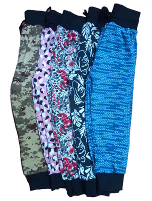 SBNNewlifestyle Track Pant For Girls(Dark Green, Pack of 5)