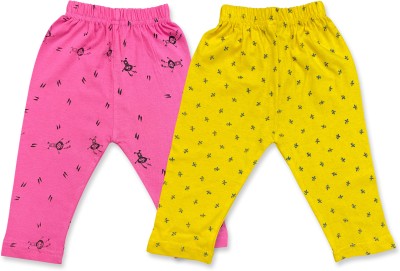 Miss & Chief Legging For Baby Girls(Multicolor Pack of 2)