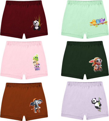 Pine Panty For Girls(Multicolor, Pack of 6)