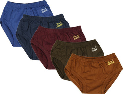 Yellow Delight Brief For Boys(Multicolor Pack of 5)