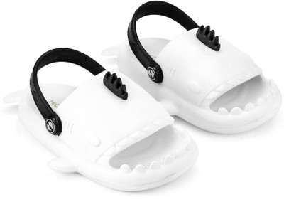 Hoppa Boys & Girls Slip-on Clogs(White , 8-9 Year)