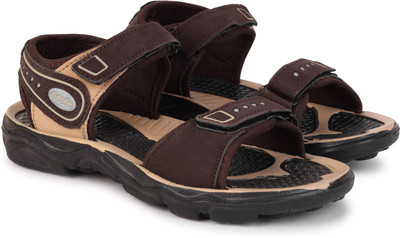 ABN Boys & Girls Velcro Sports Sandals(Brown ,)