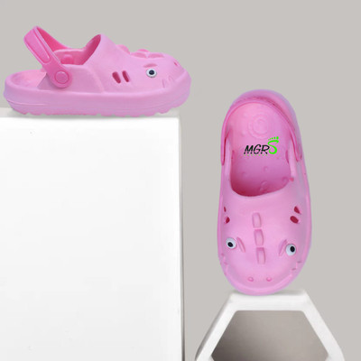 MGRS Boys & Girls Sling Back Clogs(Purple)