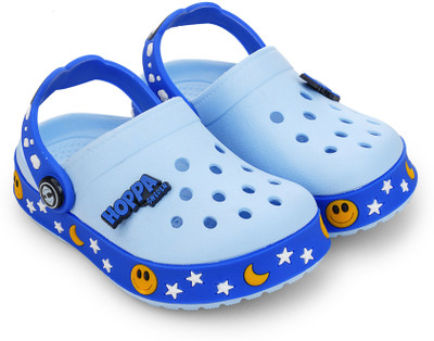 Hoppa Boys & Girls Slip-on Clogs(Blue , 5.5-6 Year)