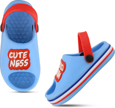 SMARTOTS Boys Slip On Slipper Flip Flop(Light Blue , 3 - 3.5 Years)