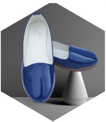 NEWLATESTGOODLOOKING & PERFECTFEELING WITH DEVICE Girls Slip on Loafers(Blue, 7-8 yer)