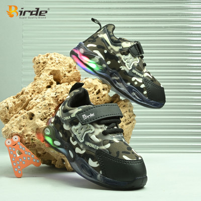 Birde Boys & Girls Velcro Walking Shoes(Dark Green, 2-2.5 YEARS)