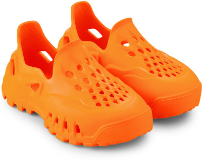 Hoppa Boys & Girls Slip-on Clogs(Orange , 5-5.5 Year)