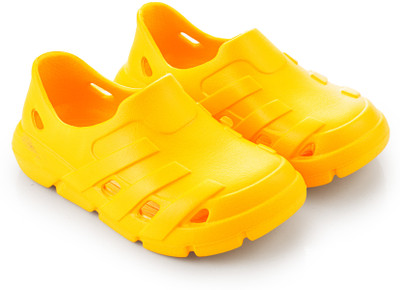 Hoppa Boys & Girls Slip-on Clogs(Gold , 5-5.5 Year)