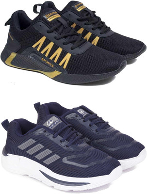 Pennen Boys Lace Running Shoes(Blue, 5-6 Years)