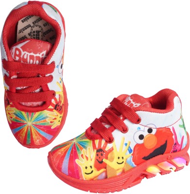 BUNNIES Steffi Love Boys & Girls Lace Running Shoes(Red, 7 - 8 Years)