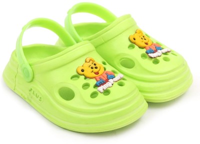 ENTRY Boys & Girls Slip-on Clogs(Green ,)