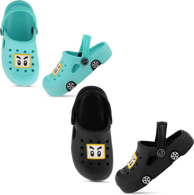 SMARTOTS Boys & Girls Sling Back Clogs(Multicolor , 2.5-3 Years)