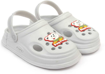 ENTRY Boys & Girls Slip-on Clogs(White ,)