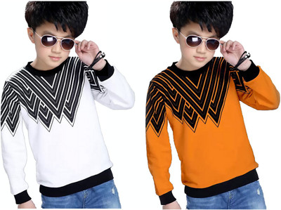 SUPERSQUAD Full Sleeve Printed Boys Sweatshirt