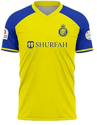 BUGOAT Boys & Girls Printed Polyester Regular T Shirt(Yellow, Pack of 1)