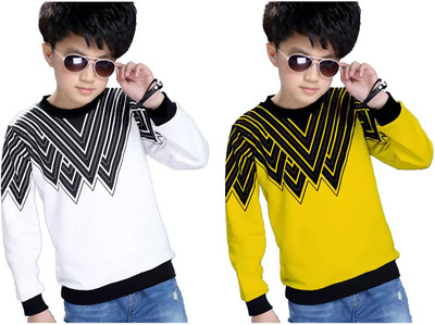 SUPERSQUAD Full Sleeve Printed Boys Sweatshirt