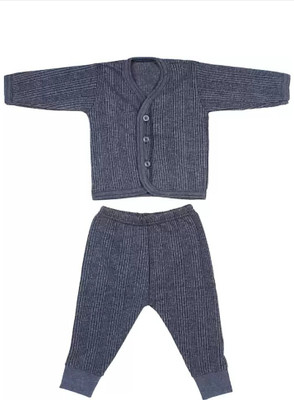 whitefox Top - Pyjama Set For Boys & Girls(Blue, Pack of 1)
