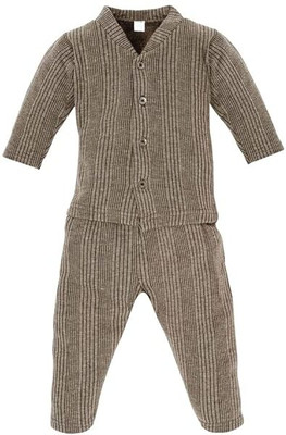 SANDHYYA Top - Pyjama Set For Boys & Girls(Brown, Pack of 1)