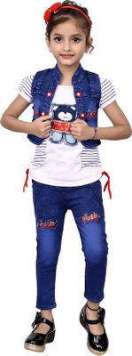 VALUE CREATION Girls Party(Festive) Dress Jacket(White)