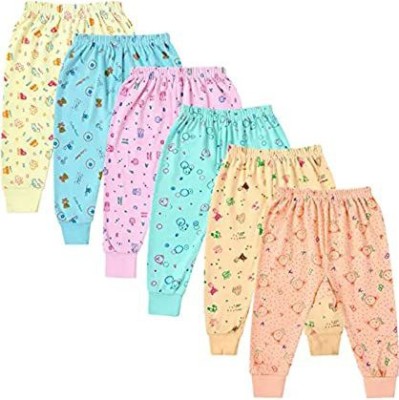 Crystal zone Track Pant For Baby Boys & Baby Girls(Multicolor, Pack of 6)