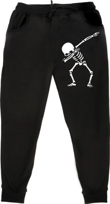 FABVIO PLUS Track Pant For Boys(Black, Pack of 1)