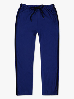 DIAZ Track Pant For Boys & Girls(Blue, Pack of 1)