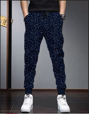 SMAKAT Track Pant For Boys(Blue, Pack of 1)