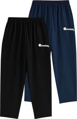 AMAZEE Track Pant For Boys(Multicolor, Pack of 2)