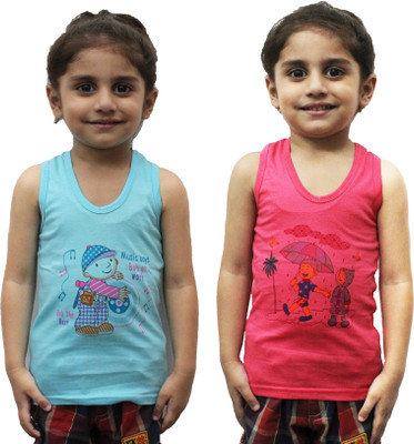 Yuneek Vest For Boys Cotton Blend(Multicolor, Pack of 2)